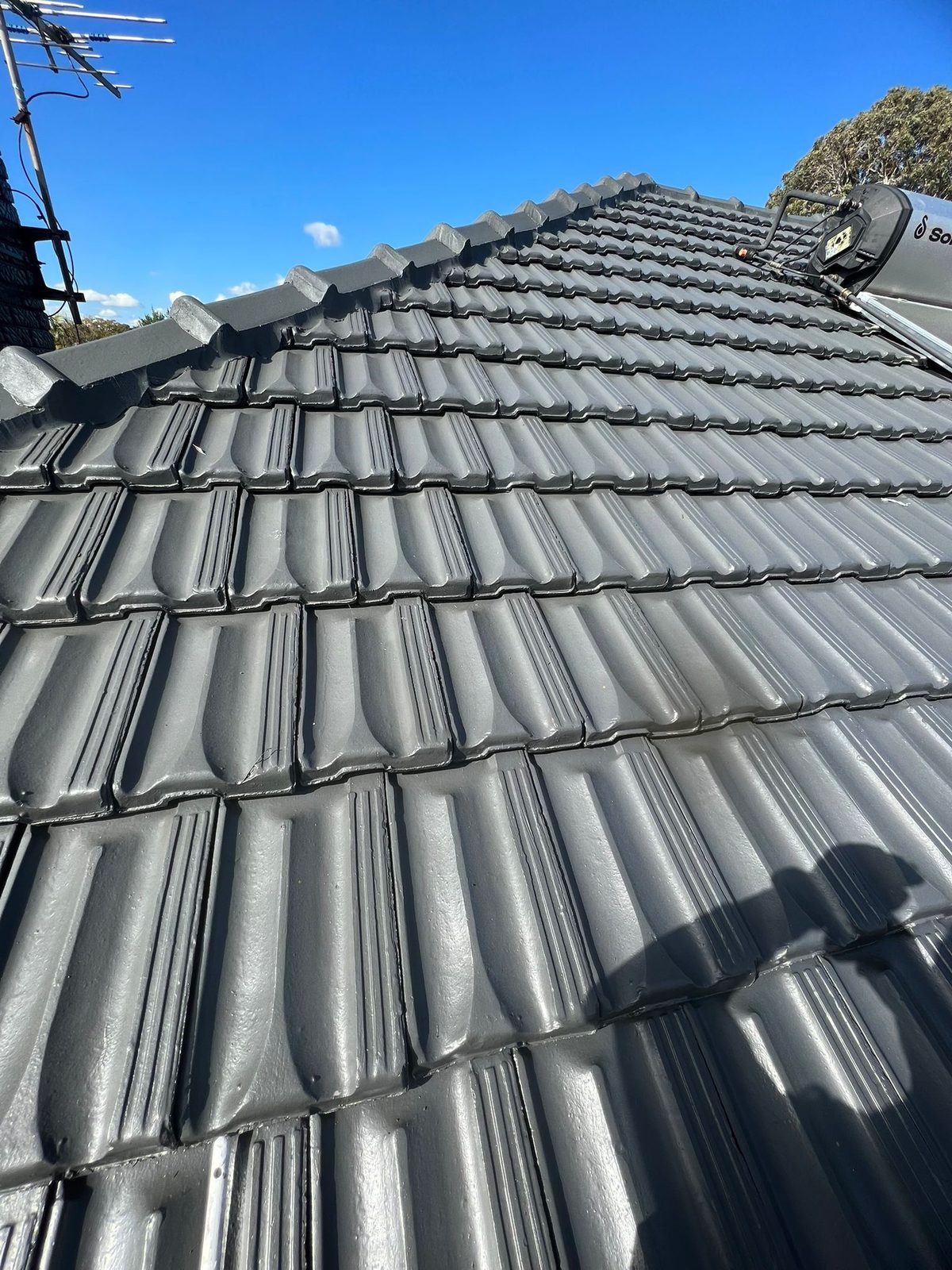Roof after professional painting — Top Quality Painting